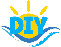 DIY Swimming Pools Logo White